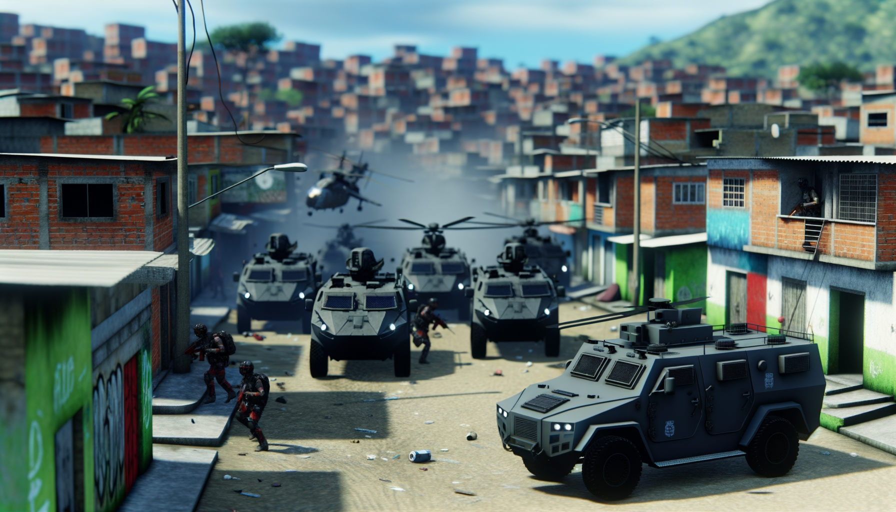 Politiets store aktion skaber uro og frygt i Rio de Janeiro